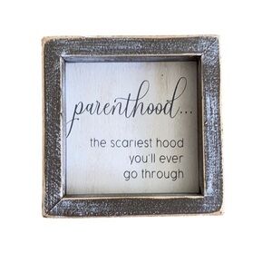 funny parenthood sign 🪧